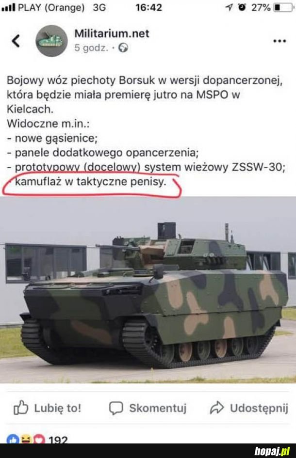 Kamuflaż jest najważniejszy!