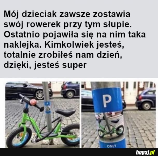 Parking z miejscem zastrzeżonym