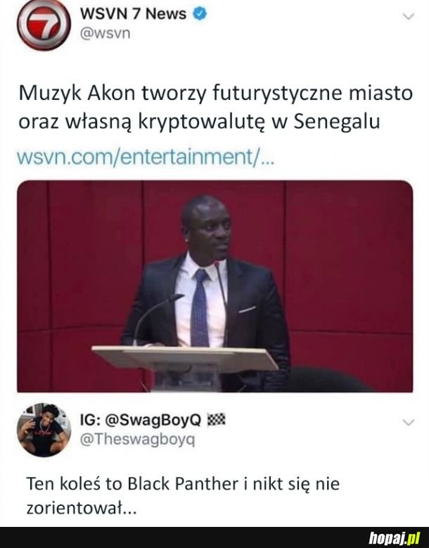 Ktoś odkrył sekret Akona