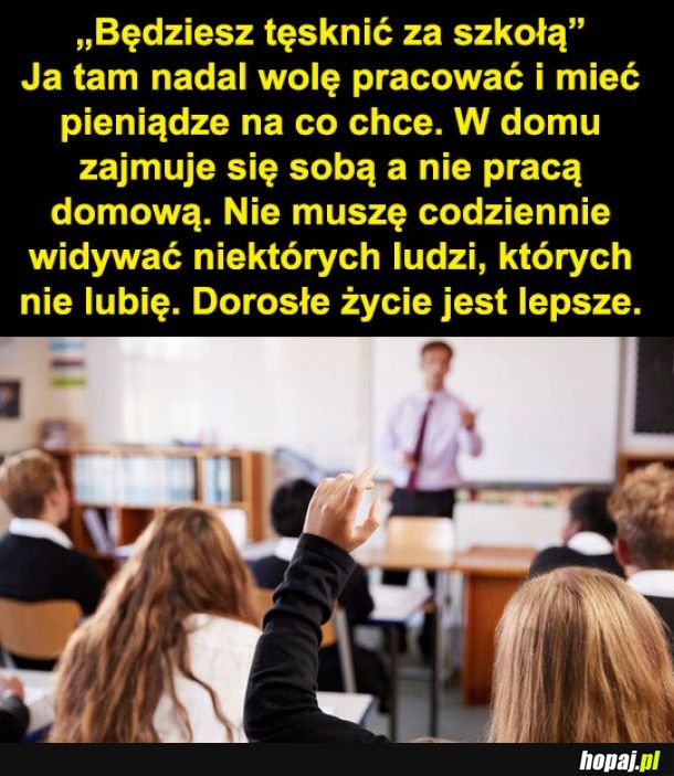 Dorosłe życie