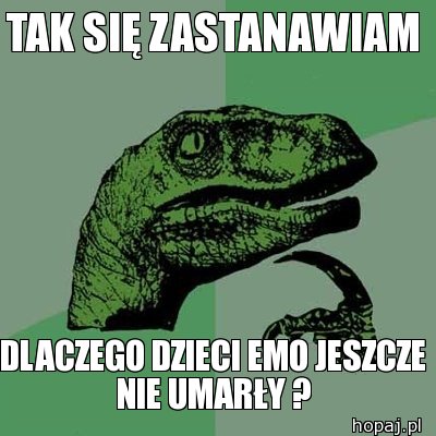 TAK SIĘ ZASTANAWIAM