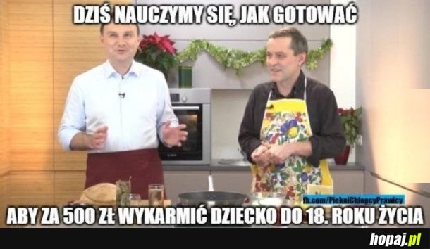DUDEŁ UCZY GOTOWAĆ