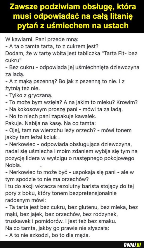 Spokój jest najważniejszy