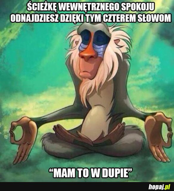 Wewnętrzny spokój