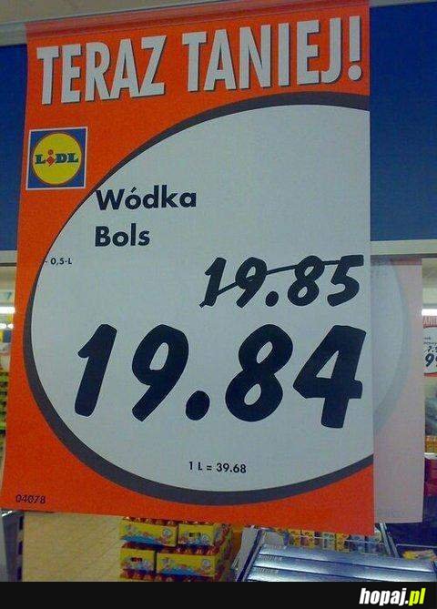 Przekonała mnie ta promocja, dzisiaj pijemy