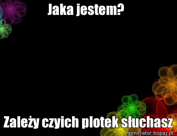 Jaka jestem? 