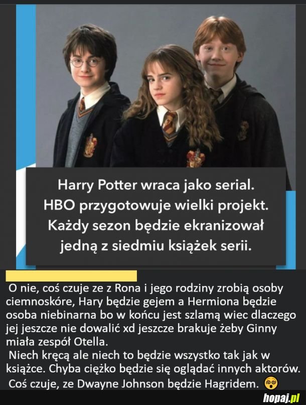 Harry Potter wraca jako serial