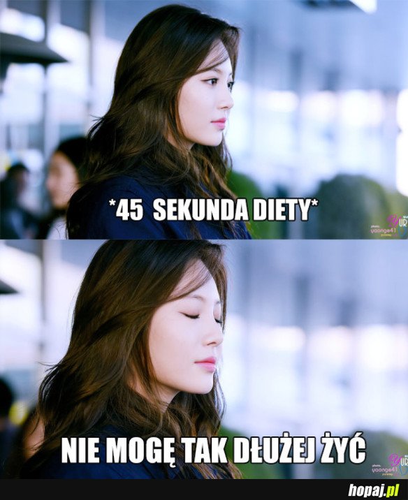 KIEDY IDĘ NA DIETĘ