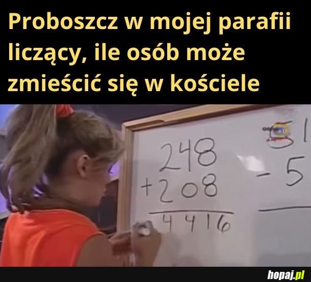 Ważne, że taca się zgadza
