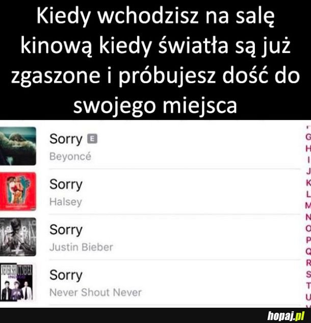 Proszę mi wybaczyć
