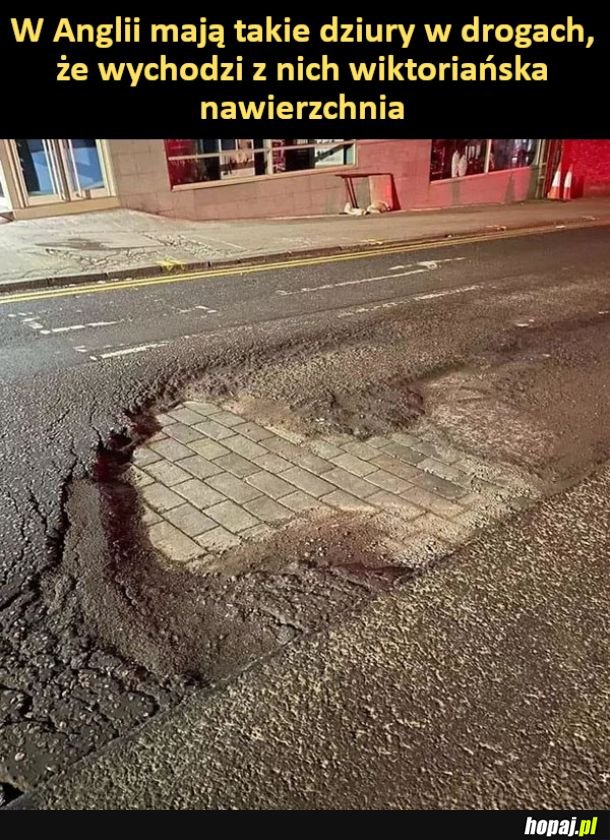 Dziury w drogach
