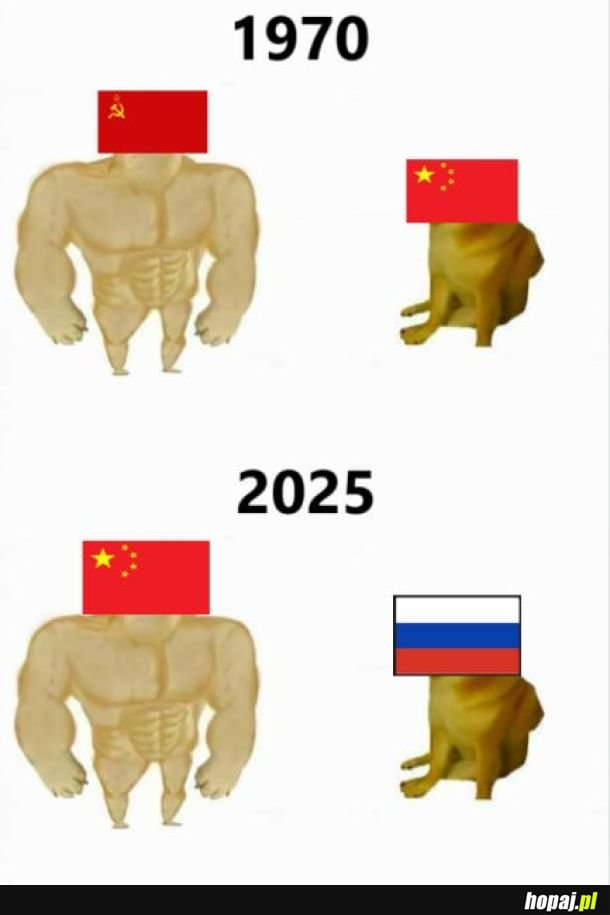 Oj sie odwróciły role na przestrzeni pół wieku