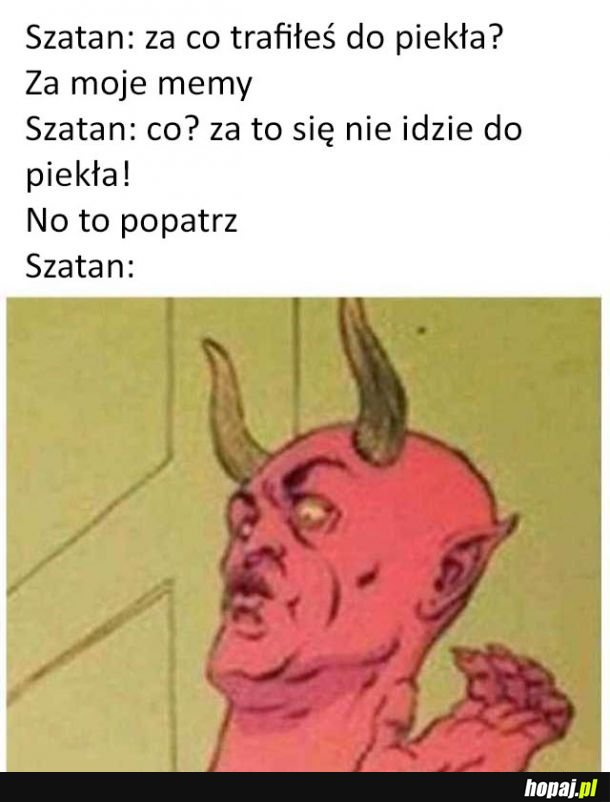 Szatan jest w szoku