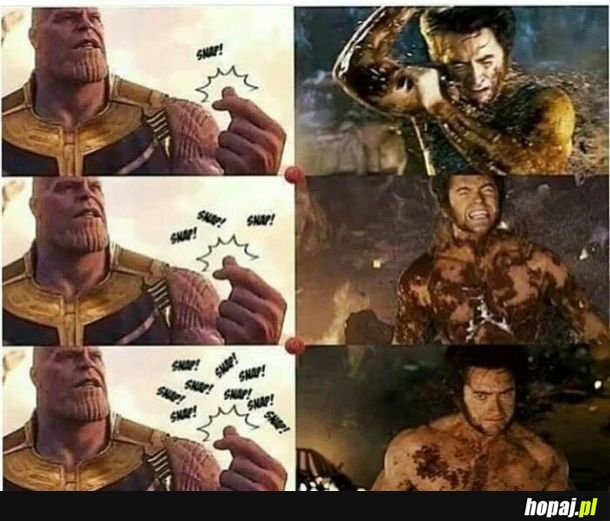 Thanos kontra Wolverine