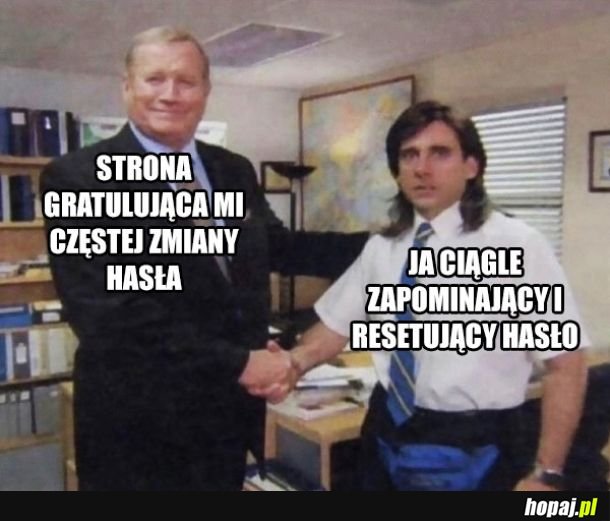 Zmiana hasła