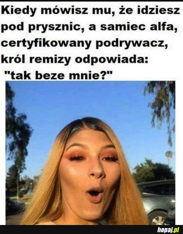 Wielki groźny samiec alfa