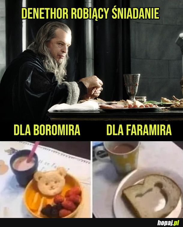 Śniadanko dla synków