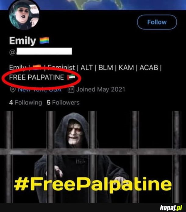 Uwolnić Palpatine!