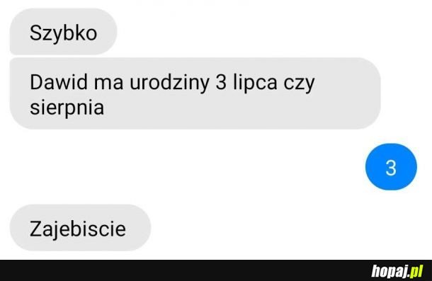 Dzięki za pomoc