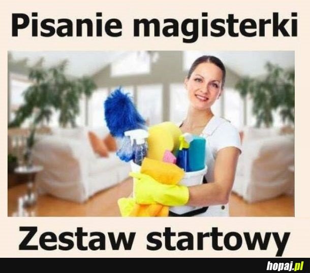 Pisanie magisterki