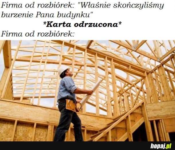 Karta odrzucona