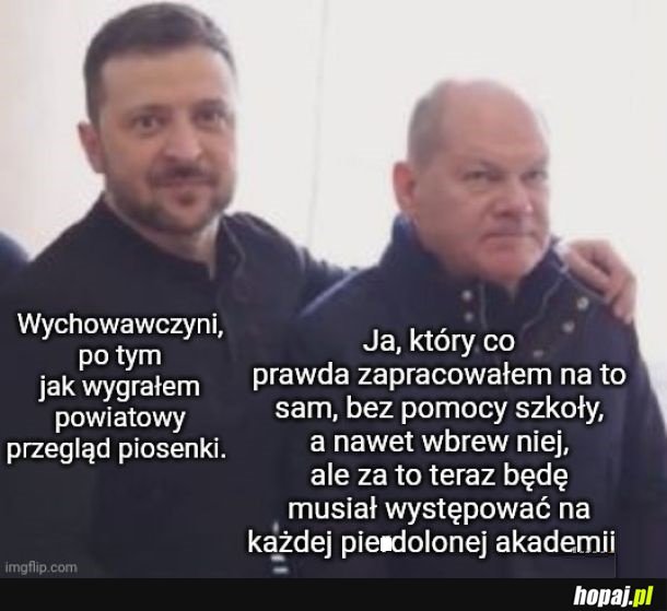 Dziękuję radzie rodziców za udekorowanie auli