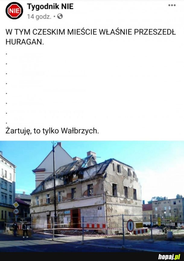 Co za zniszczenie