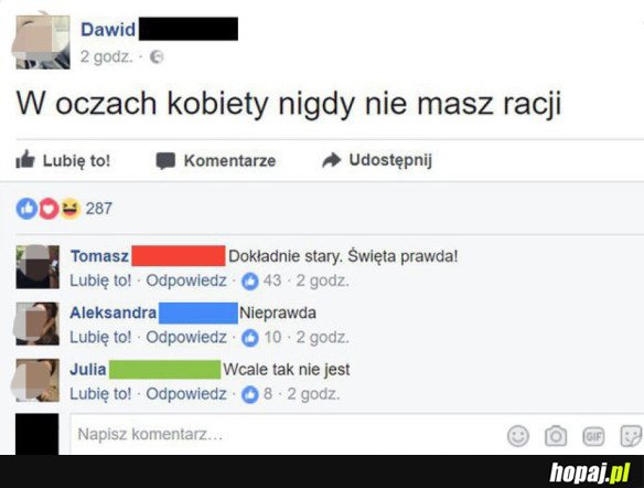 W OCZACH KOBIETY
