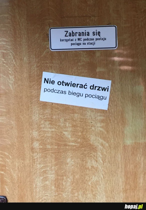 WC W POCIĄGACH