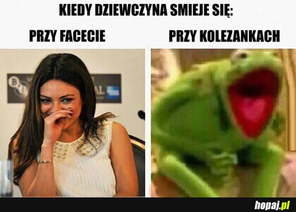 ŚMIECH DZIEWCZYNY