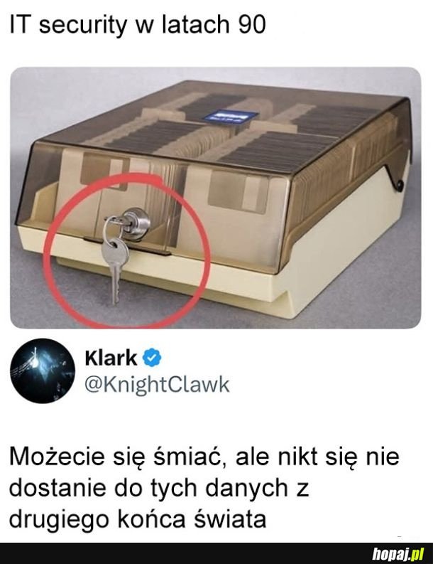 IT security w latach 90