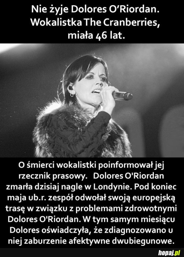 SMUTNA WIADOMOŚĆ