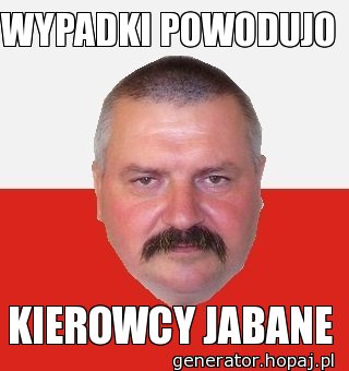 WYPADKI POWODUJO