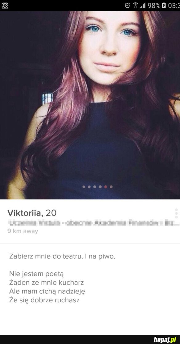 POETKA Z TINDERA