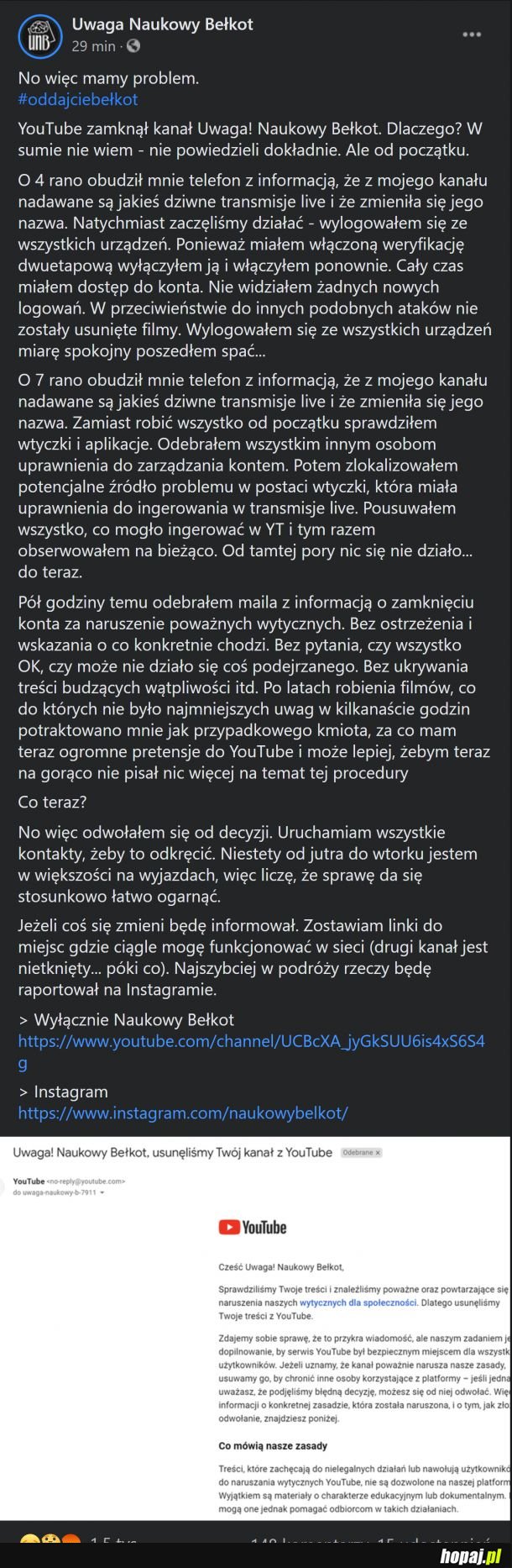 Oddajcie Naukowy Bełkot :(