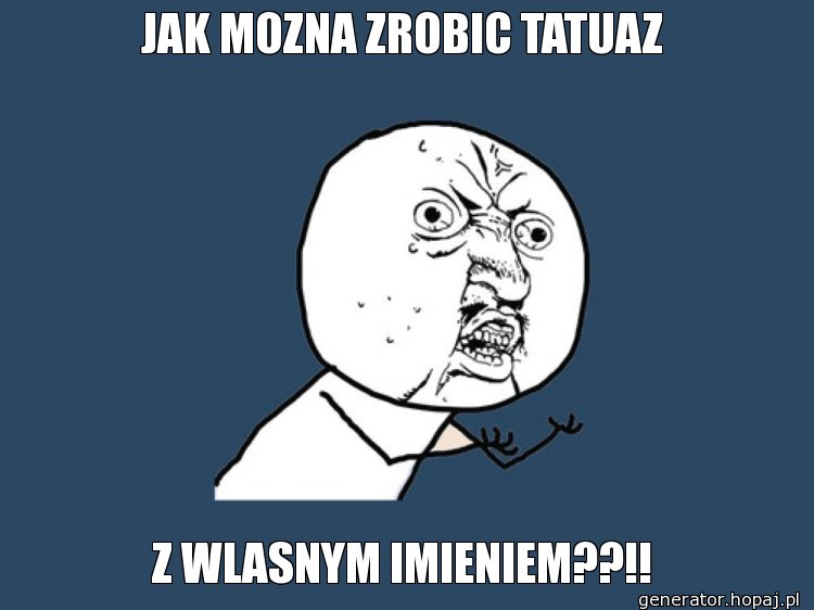 JAK MOZNA ZROBIC TATUAZ