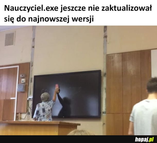 Nauczyciel.exe nie odpowiada