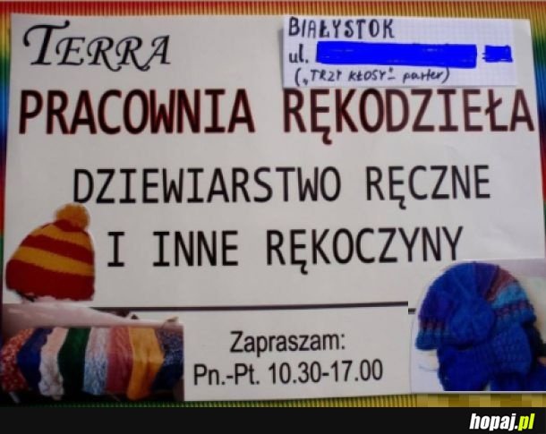 Rękodzieło, rękoczyny i inne robótki ręczne