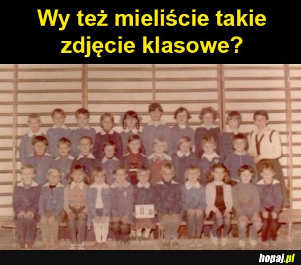 Zdjęcie klasowe