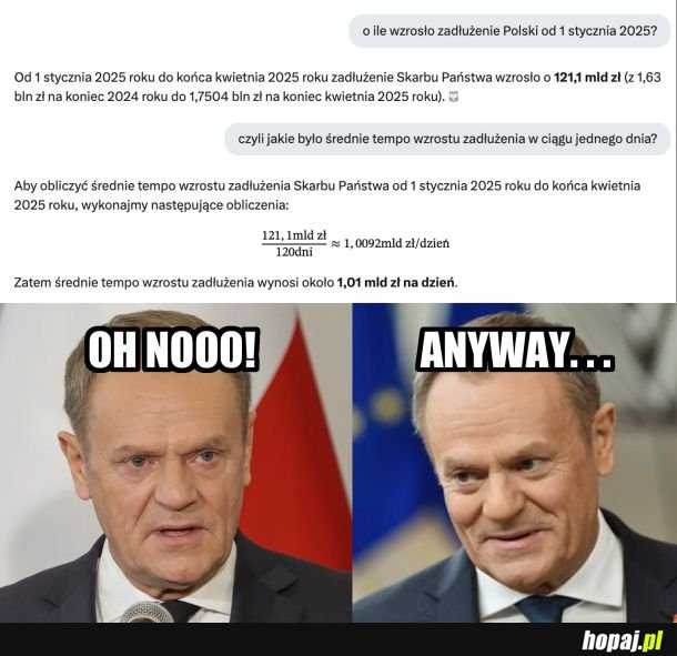 1 mld zł na dzień