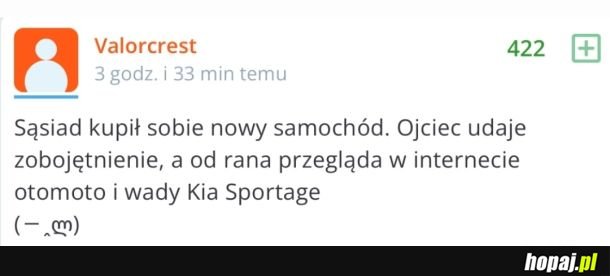 Typowy stary moment