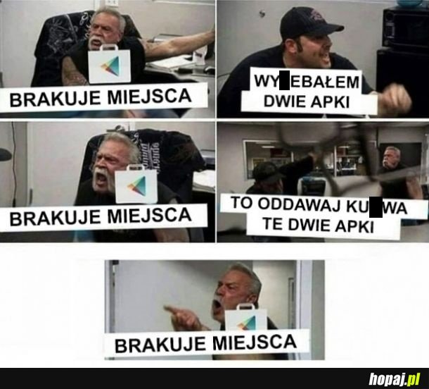 Brakuje miejsca