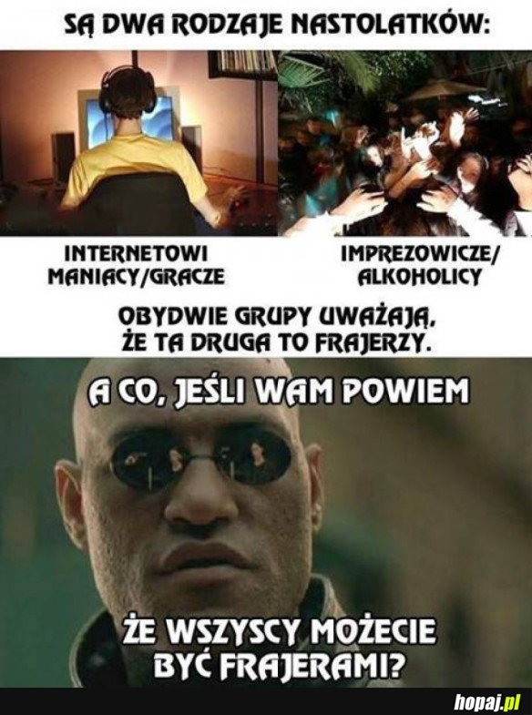 DWA RODZAJE NASTOLATKÓW