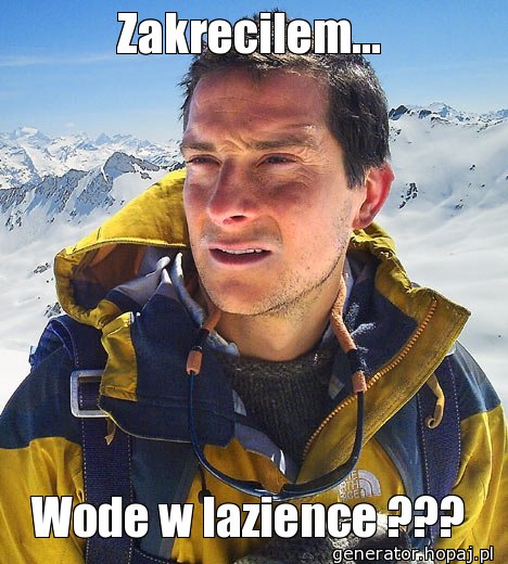 Zakrecilem...
