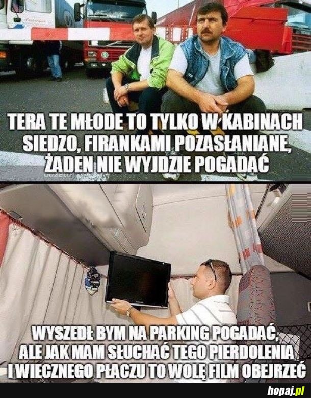 Takie rzeczy na parkingu