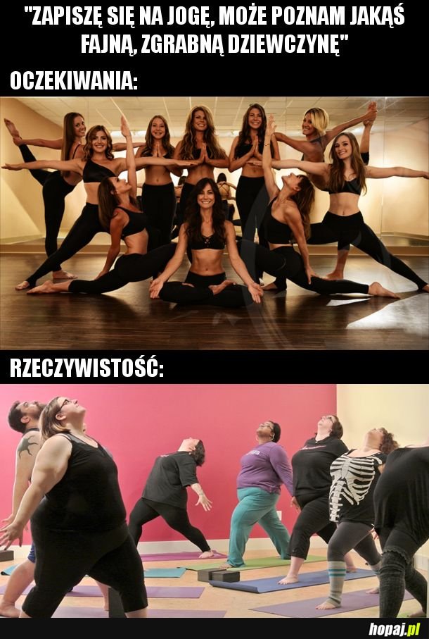 Oczekiwania vs. rzeczywistość