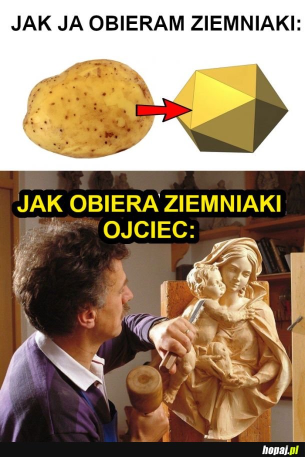 Obieranie ziemniaków