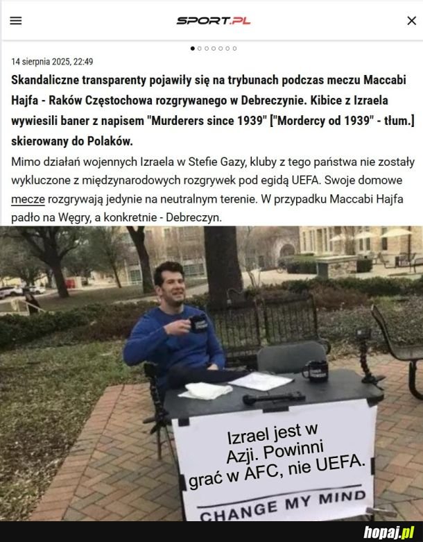 Czemu nie grają w lidze z sąsiadami? 