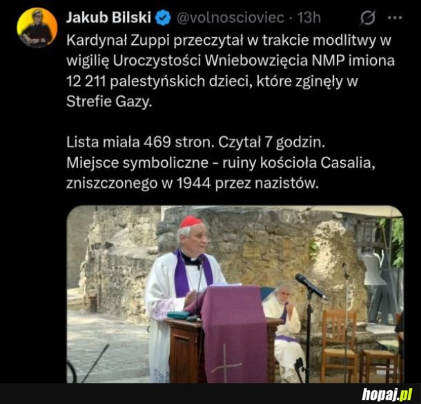 Dzieci, które zginęły w Strefie Gazy