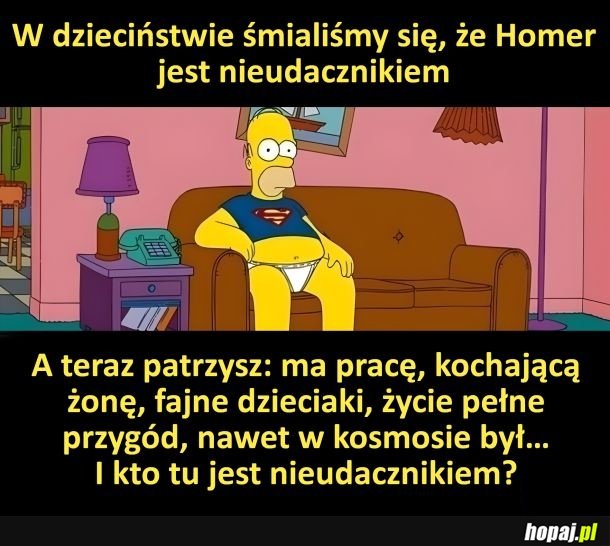 I kto tu jest nieudacznikiem